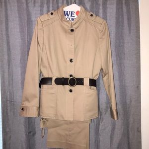 Belted Military Suit